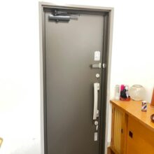 室内から見た施工後の写真