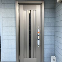 ドアハンドルの故障のタイミングで最新の玄関に一新！防犯性もUP！～千葉県佐倉市 Y様～