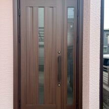 わずか1日で玄関を新品に✨スタイリッシュな印象にイメージチェンジ～千葉県市原市 F様～